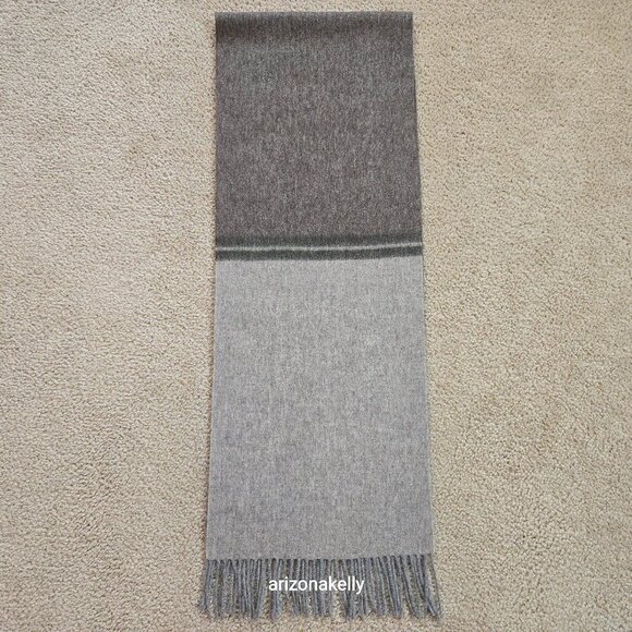 W Accessories - NWOT Wool Scarf Grey Premium Quality